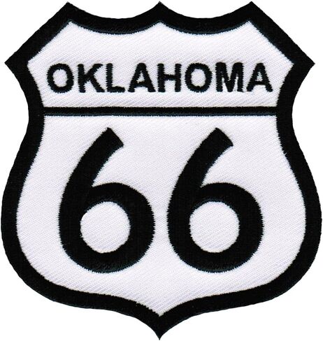 Route 69 Embroidered Patch Iron-On Sexy Highway Road Sign Parody 66 Biker Emblem in Saudi Arabia