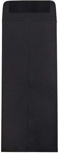 JAM PAPER #14 Policy Business Premium Recycled Envelopes - 5 x 11 1/2 - Black Linen - 50/Pack in Kuwait