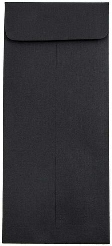 JAM PAPER #14 Policy Business Premium Recycled Envelopes - 5 x 11 1/2 - Black Linen - 50/Pack in Kuwait