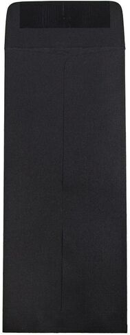 JAM PAPER #14 Policy Business Premium Recycled Envelopes - 5 x 11 1/2 - Black Linen - 50/Pack in Kuwait