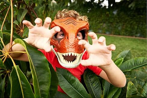 Dinosaur Mask Realistic Dino Head Mask Dinosaur Mask Moving Jaw for Dogs Dinosaur Masks for Halloween in Saudi Arabia