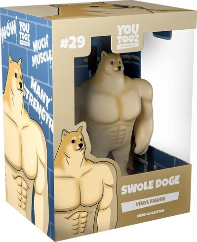 YouTooz Swole Vinyl Figure ، 5 "Buff Doge Meme Meme Meme Collection على أساس ميمات الإنترنت الشهيرة in Kuwait