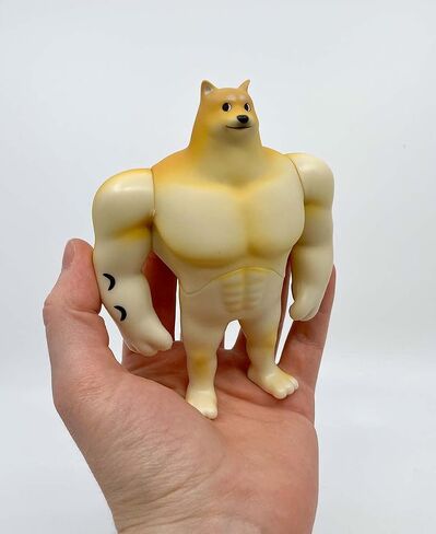 YouTooz Swole Vinyl Figure ، 5 "Buff Doge Meme Meme Meme Collection على أساس ميمات الإنترنت الشهيرة in Kuwait