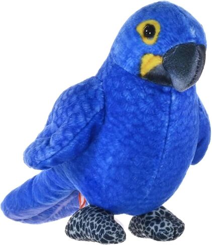 Wild Republic Rainforest Hyacinth Macaw ، حيوان محشو ، 4.5 بوصات ، لعبة أفخم ، تعبئة زجاجات المياه المعاد تدويرها ، ودية للبيئة in Saudi Arabia