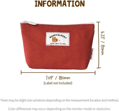 Monolike Unmatched Friends daily Pouch, Pink - Pencil Pouch, Portable Pencil Bag, Pencil Case, Office Pouch case in Kuwait