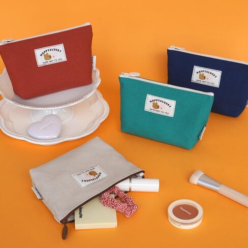 Monolike Unmatched Friends daily Pouch, Pink - Pencil Pouch, Portable Pencil Bag, Pencil Case, Office Pouch case in Kuwait