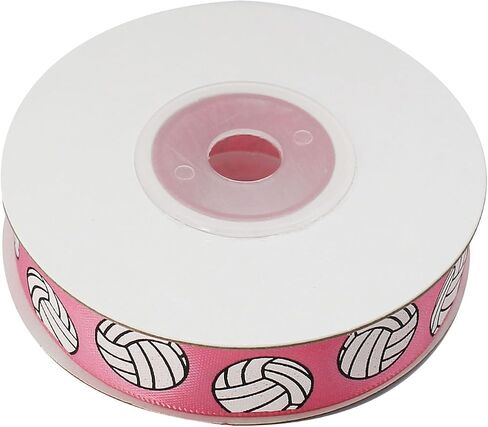 Blue Satin Volleyball Ribbon 5/8 بوصة × 10 متر ، والاستخدام لأقواس شعر الفريق ، ولف الهدايا ، والرسائل الرياضية ، وديكور الحفلات ، وإكليل الزهور ، وجميع الصياغة والخياطة in Kuwait