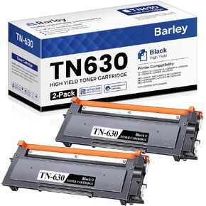 TN630 TN-630 Toner Cartridge Compatible TN630 TN-630 Replacement for Brother TN630 TN-630 Black Toner Cartridge HL-L2300D HL-L2305W HL-L2380DW DCP-L2540DW (2 Pack)