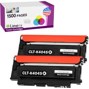 Limeink Compatible Toner Cartridges Replacement for Samsung K404S 404 404s Black Toner for Samsung CLT K404S C430W Xpress c480fw Cartridges Printer
