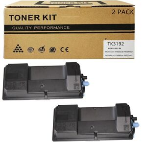 Compatible for Kyocera TK-3192 TK3192 Toner 2 Pack Compatible for Kyocera ECOSYS M3655idn M3660idn M3860idn M3860idnf P3060dn P3260dn Printer Toner