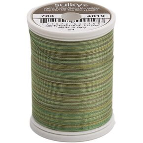 Sulky 733-4019 Blendables Thread for Sewing, 500-Yard, Forest Floor