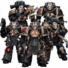 JOYTOY1/18 Warhammer The Horus Heresy Action Figure Space Wolves Deathsworn Pack Deathsworn 5 Collection Model Birthday Gift 4.81 inch