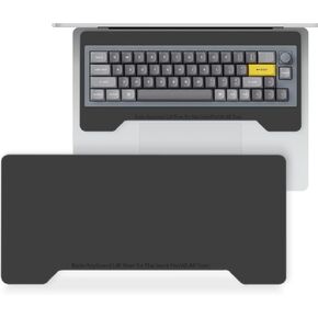 Kado Lift Riser Acrylic for External Keyboard, Frosted Transparent, Office Gaming Laptop Keyboard Cover Mechanical 40%/60%/65%/70% Stand Holder Made for MacBook Air/Pro 13"/14"/15"/16"