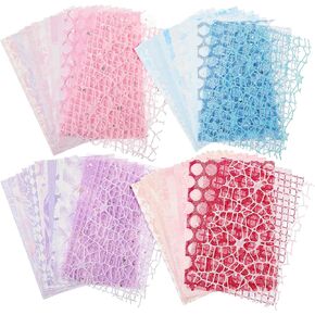 60 Sheets Textured Scrapbook Paper 5.7 x 3.7inches Textured Paper Variety Colors Scrap Book Paper Sheets Vintage Journaling Paper Scrapbook Supplies for Scrapbooking Junk Journal Collae Album