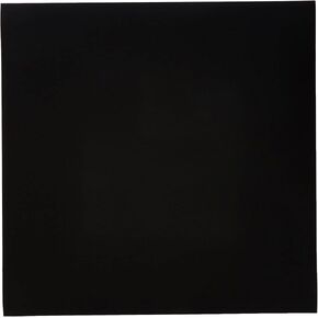 12 x 12-inch Black AC Cardstock Pack by American Crafts | Includes 60 sheets of heavy weight, textured black cardstock
