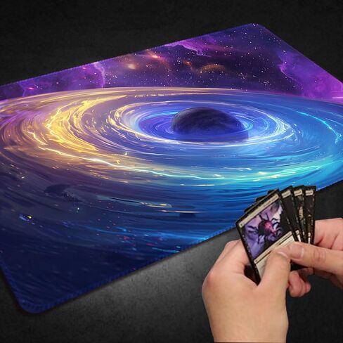 متينة MTG Playmat TCG Playmat مع منطقة وقفل حواف للألعاب MTG - تشمل حقيبة التخزين المقاومة للماء (Playmat (20) ، بدون منطقة) in Saudi Arabia