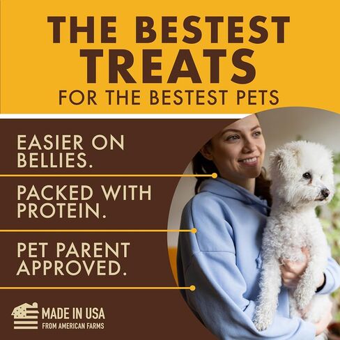 etta says! Deli Sausages - Premium All Natural Chicken Meat Treats for Dogs - High Protein Dog Chews - Human Grade - Made in The USA (6 Count Pack of 1) in Saudi Arabia
