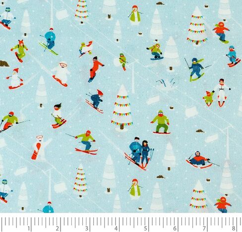 الأقمشة المغنية ، القطن 100 ٪ ، مجموعة عيد الميلاد ، نسيج خياطة خياطة اللحف ، أشجار عيد الميلاد الاسكندنافية الحديثة ، مقطوعة بواسطة الفناء in Kuwait