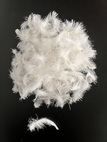 Bulk Goose Down Feather Stuffing & Fill – Hypoallergenic Pillow Filling, Repair, Restuff, Fluff for Couch Cushions, Comforters, Jackets5/95-1Lb DIY in Kuwait