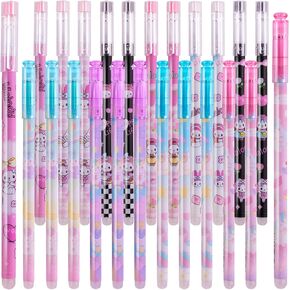 24 Pack Erasable Ambels Pens Clicker Fine 0.