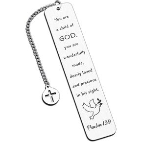 Christian Baptism Gifts for Teen Girls Boys First Communion Gifts Confirmation Gifts Christian Bookmark for Women Girls Easter Basket Stuffers for Teen Boys Girls Inspirational Religious Bookmarks
