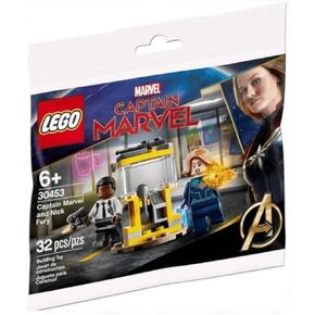 LEGO Marvel Captain Marvel and Nick Fury Limited Edition Polybag (30453)