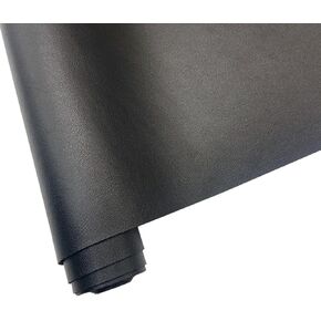 Soft Smooth Faux Leather Fabric Solid Color Vegan Synthetic Imitation Leather Fabric 16" x 54" Large Size for Upholstery Crafts, DIY Sewings, Earrings Bows Wallets Making (Purple)
