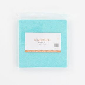 Kimberbell 6x6" Wool Pressing Mat – Heat-Resistant Ironing Pad for Quilting, Appliqué & Punch Needle Plus | Reduces Pressing Time & Provides Stability