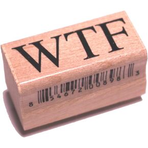 Stamps by Impression WTF Rubber Stamp