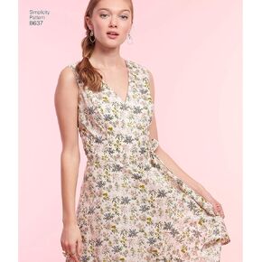Simplicity Patterns DRESSES, U5 (16-18-20-22-24)