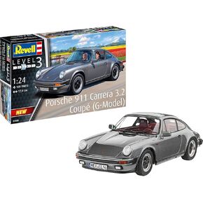 Revell 07688 Porsche 911 Carrera 3.2 Coupé (G-Model) 1:24 Scale Unbuilt/Unpainted Plastic Model Kit