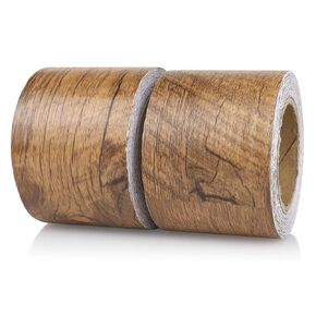 BOMEI PACK Wood Grain Repair Tape in Begonia Wood 2inch X 33ft,Self Adhesive Repair Patch for Furniture, Floors, Cabinets, Windows, Doors, RV, Home Decor and DIY Projects,2 Roll