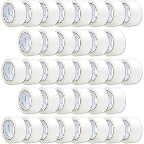 36 Pack Heavy Duty Packaging Tape, Clear Packing Tape Designed for Moving Boxes, Shipping, Office, and Storage, Commercial Grade 2.7mil Thickness, 60 Yards Length, Bulk, 2160 Total Yards