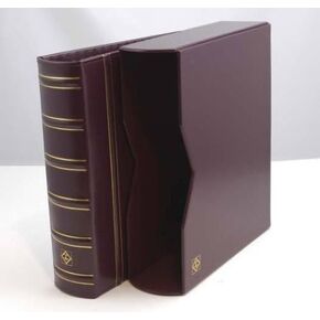 Lighthouse Vario-G Classic Binder with Slipcase, Burgundy