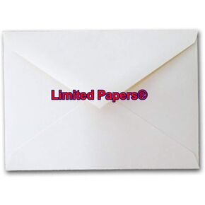 White 4x6 inches 70# 4 Bar RSVP Envelopes (500 Count) - 500 Pack