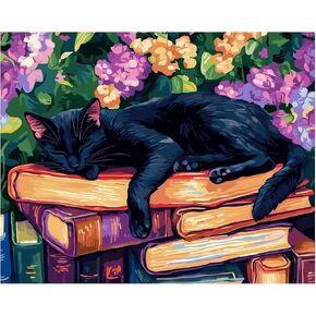 zouewit Labrador Retriever Paint by Numbers for Adults, Labrador Retriever Dog Acrylic Painting, Dogs Running Paint by Number, Animals Wall Art, Home Wall Decor(16x20inch, No Frame)