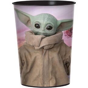Amscan The Mandalorian Plastic Favor Cup - 16 oz. | Multicolor | 1 Pc.