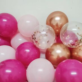 100pcs Royal Blue and White Latex Balloons 12 Inch w/Ribbon for Birthday Graduation Wedding Bridal Baby Shower Celebration Party Decorations Supplies