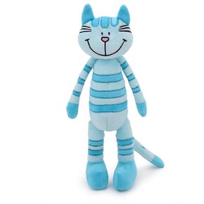 13" Pink Huggable Standing Cat Stuffed Animals Plush Toy,Stuffed Cat Plush Toys for Girls,Cat Toys for Kids,Great Gift for Children,Birthday,Baby Shower,Christmas,Machine Washable