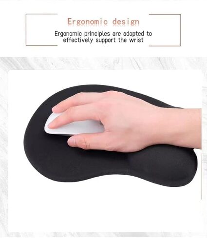 Tomb Raider 3D Anime Mouse Pads with Wrist Rest Support Silicone Gel Funny Gifts Gaming Mousepads 2WAY Skin (Laura 1) in Saudi Arabia