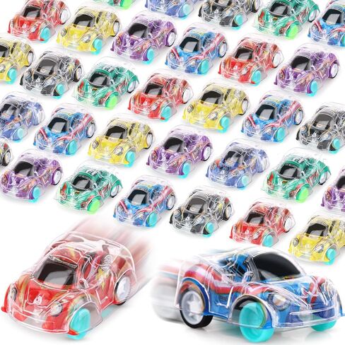 Hooqict 36 Pcs Mini Pull Back Car for Boys 4-8 Years Old Racing Car Party Favors Bulk Kids Car Set for Classroom Prizes, Treasure Box Toys, Goodie Bag Stuffers and Pinata Fillers in Kuwait