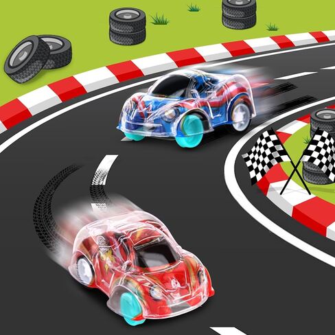 Hooqict 36 Pcs Mini Pull Back Car for Boys 4-8 Years Old Racing Car Party Favors Bulk Kids Car Set for Classroom Prizes, Treasure Box Toys, Goodie Bag Stuffers and Pinata Fillers in Kuwait