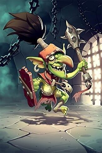 IELLO: Welcome to The Dungeon, Push-Your-Luck Elements, Disappearing Equipment, Strategy Board Game, 30 Minute Game Play, 2 to 4 Players, Ages 10 and Up in Kuwait