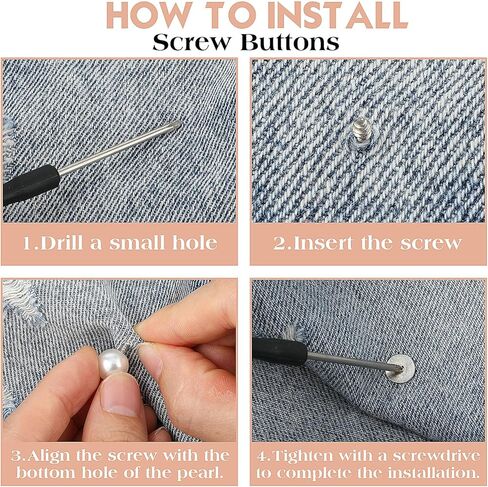 20 مجموعات أزرار اللؤلؤ الأزرار بروش لؤلؤة دبابيس لؤلؤة للملابس لا خياطة أزرار تستر لأعيد إزالة دبابيس أمان لؤلؤة قابلة لإعادة الاستخدام للنساء الفتيات قميص معطف سفن شال ، صغيرة ، أبيض in Kuwait