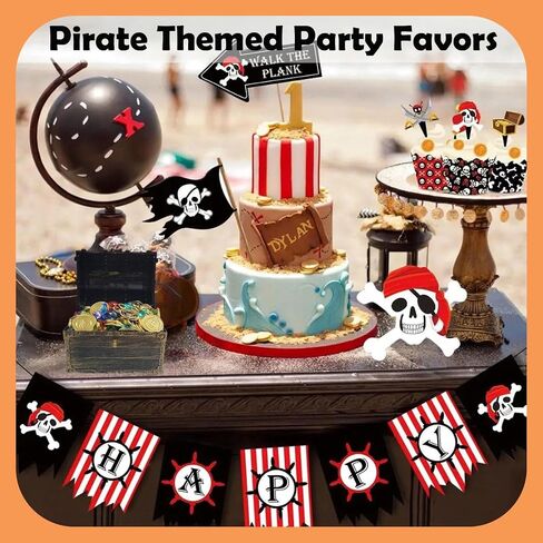 Treasure Chest for Kids Prizes,Plastic Treasure Chest with 288 Treasure Gold Coins and Gems,Jewels- Perfect for Pirate Themed Parties and Games in Kuwait
