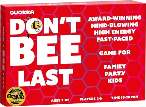 QUOKKA Family Board Games for Kids 8-12 - Party Game for Kids & Adults Game Night - Fast Paced | Easy to Learn | 2-6 Players - Card Game for Teen Boys and Girls Ages 6 7 10 Year Olds in Saudi Arabia