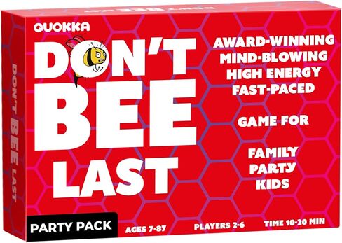QUOKKA Family Board Games for Kids 8-12 - Party Game for Kids & Adults Game Night - Fast Paced | Easy to Learn | 2-6 Players - Card Game for Teen Boys and Girls Ages 6 7 10 Year Olds in Saudi Arabia