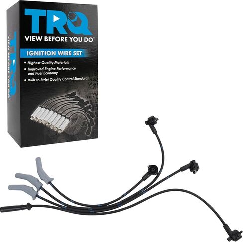 TRQ Ignition Spark Plug Wire Kit Set for Dodge Grand Caravan Chrysler Town & Country 3.3L 3.8L in Kuwait