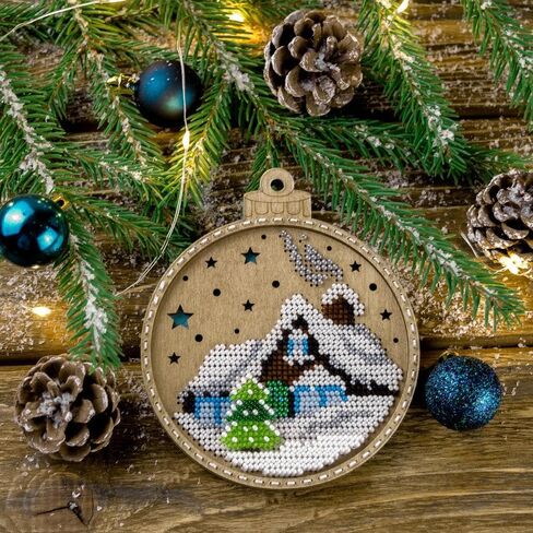 Wizardi Wonderland Crafts Bead Embroidery kit on Wood FLK-366 in Saudi Arabia