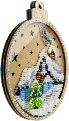 Wizardi Wonderland Crafts Bead Embroidery kit on Wood FLK-366 in Saudi Arabia